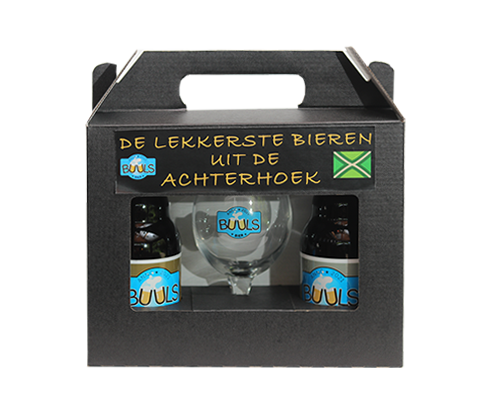 2-pack met glas
