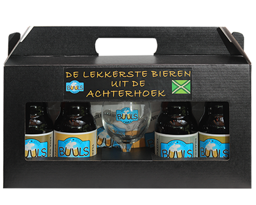 4-pack met glas